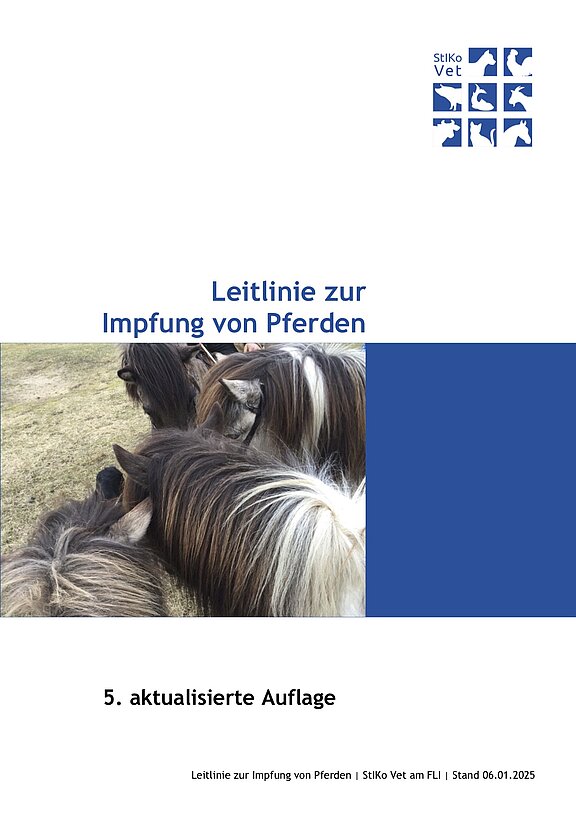 Leitlinie zur Impfung von Pferden